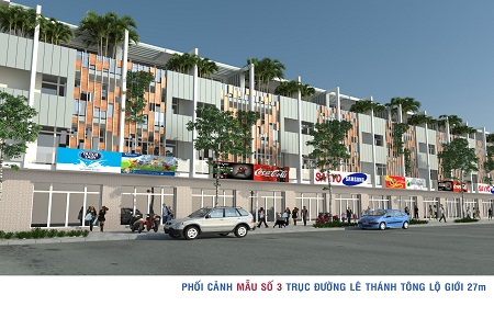 mẫu nhà phố thương mại Đông Bắc k1